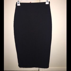 Black dress skirt